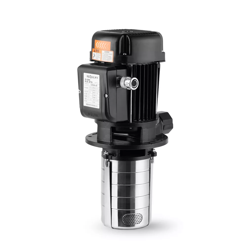 رائز فل ہائی پریشر الیکٹرک پمپ کمرشل استعمال ریٹیڈ فلو 2m³/h عمودی سٹینلیس سٹیل عمودی ملٹیجج